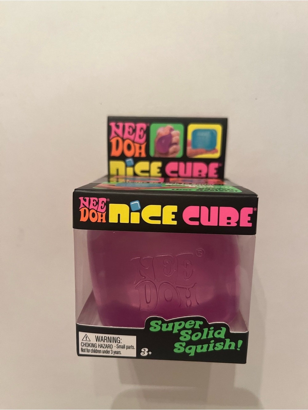 NeeDoh Nice Cube  - Purple